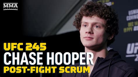 Chase Hooper: 'I’m one of the few people who was .